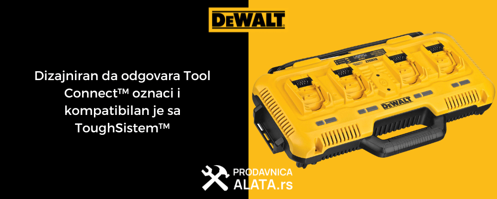 DCB104 DeWALT  Višeportni simultani brzi punjač-0