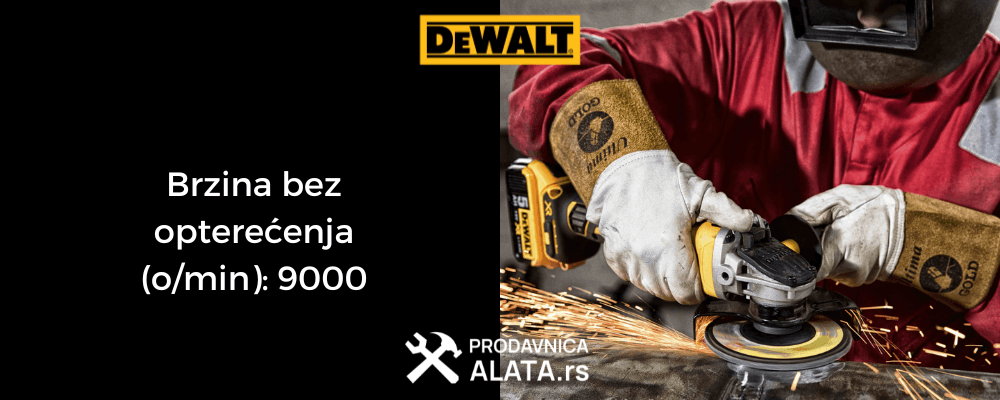 DCG405FNT DeWALT Akumulatorska ugaona brusilica, Solo-2