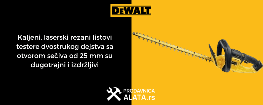 DCMHT563N DeWALT Akumulatorski trimer za ogradu, bez baterije i punjača-0