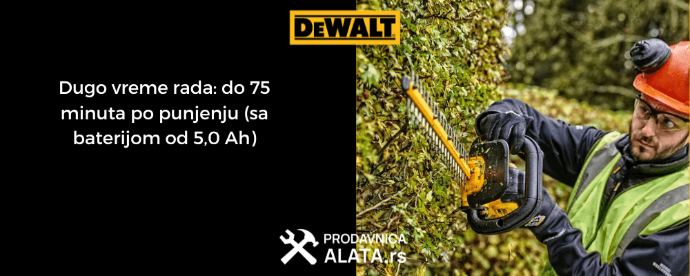 DCMHT563N DeWALT Akumulatorski trimer za ogradu, bez baterije i punjača-2