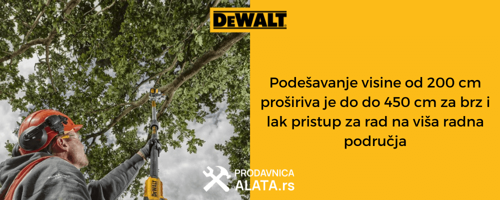 DeWalt DCMPS567N Akumulatorska testera za rezanje grana, Solo-1