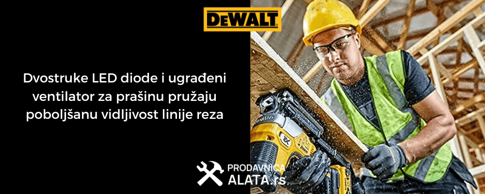 DeWalt DCS335N Akumulatorska ubodna testera, Solo-2
