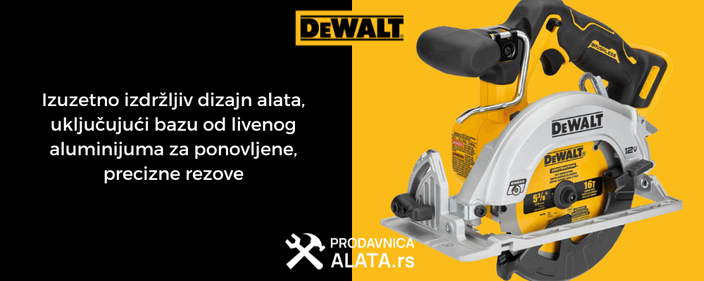 DeWalt DCS512N Akumulatorski cirkular, bez baterije i punjača-0
