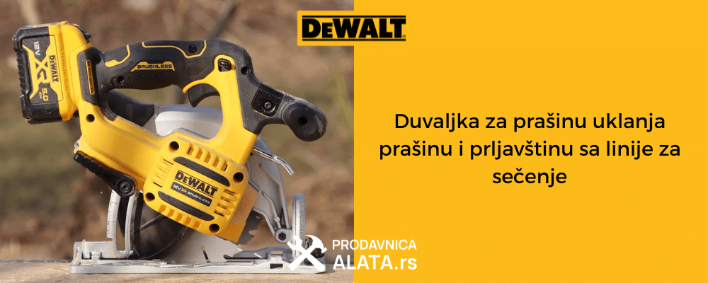 DeWalt DCS512N Akumulatorski cirkular, bez baterije i punjača-1