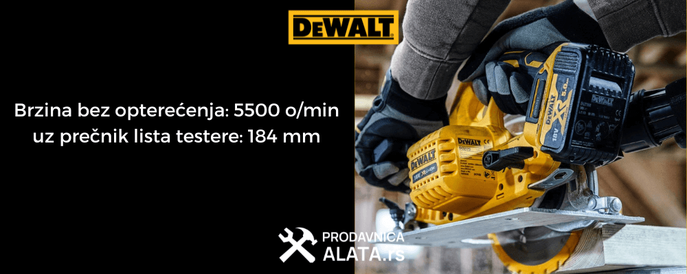 DeWalt DCS570N Akumulatorska stona testera, bez baterije i punjača-2