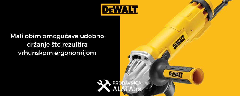 DWE4227 DeWALT Ugaona brusilica, 125mm 1200W-0
