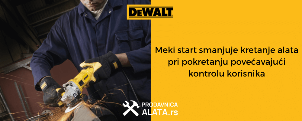 DWE4227 DeWALT Ugaona brusilica, 125mm 1200W-1