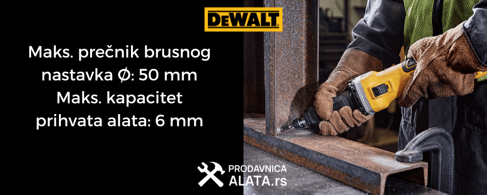 DWE4997 DeWALT Čeona brusilica, 1300W-2