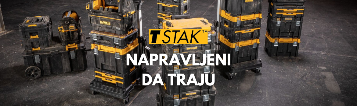 DEWALT TSTAK KOFERI, KOLICA I TORBE