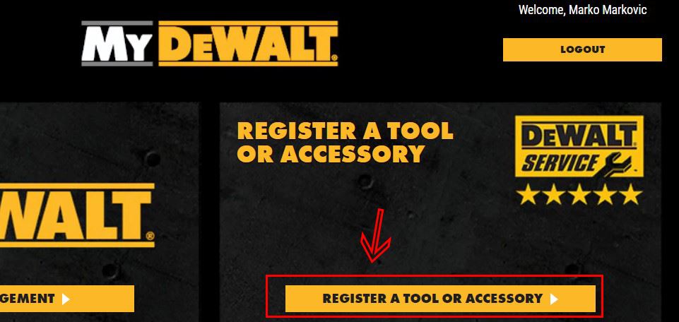 DeWalt alati produžetak garancije na 3 / 2 godine-4
