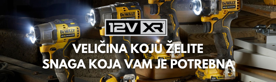 12V XR DeWALT platforma alata